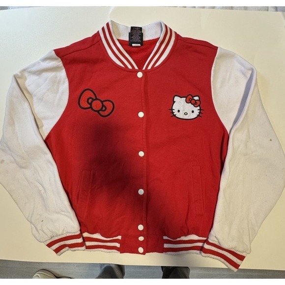 Styled In Simplicity Jackets & Blazers - Hello Kitty Varsity Style Sanrio Size XL